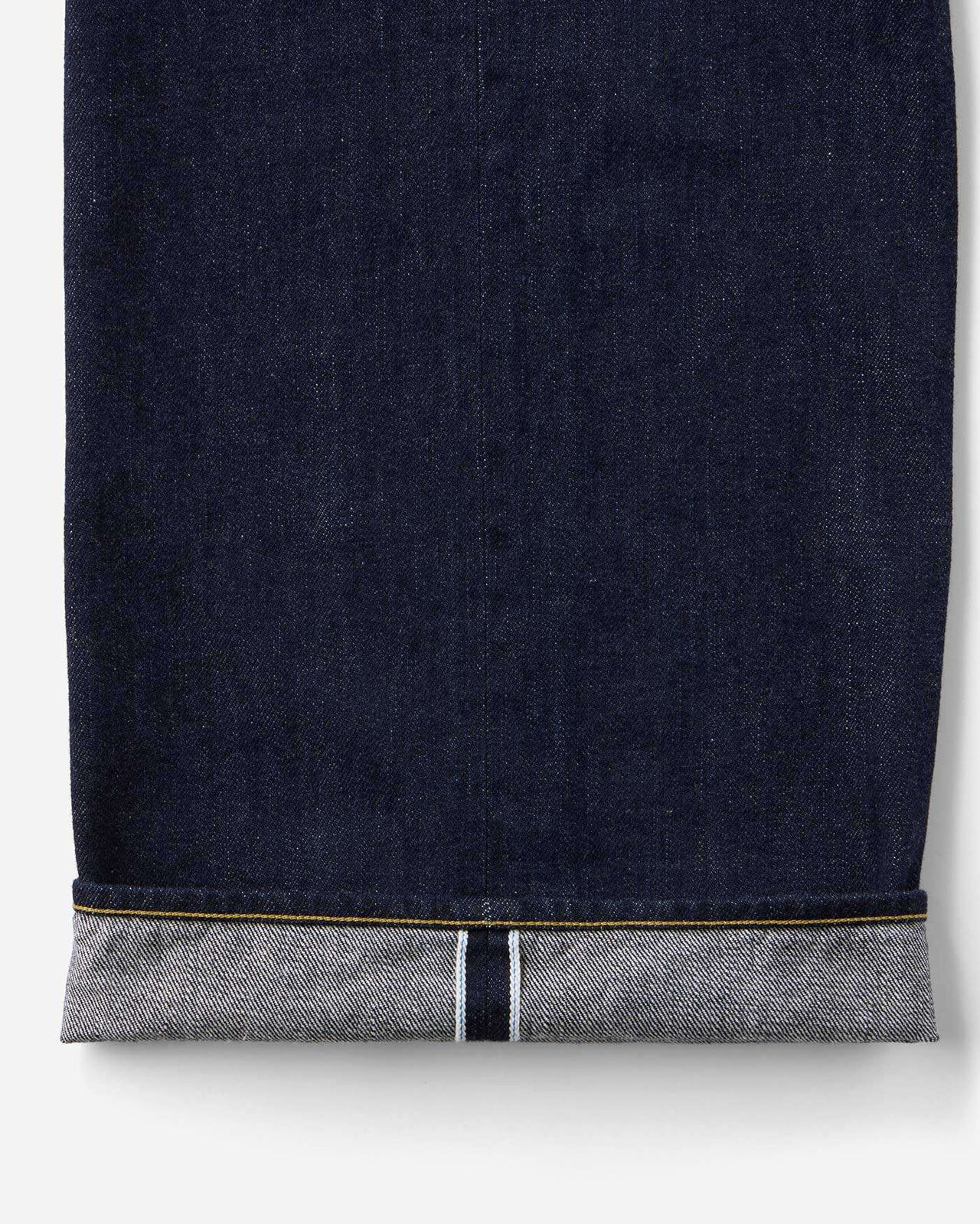 WOMEN | Selvedge Wide Straight Jeans 12oz,INDIGO, large image number 8