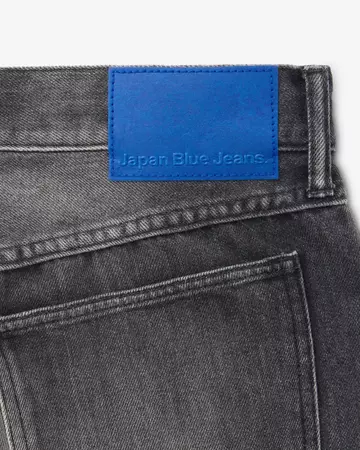 MEN | Light Wide Press Trousers 9oz Washed Black,WASHED BLACK, large image number 8