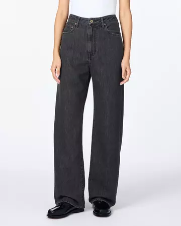 WOMEN | Light Straight Jeans 9oz Washed Black,BLACK, large image number 0