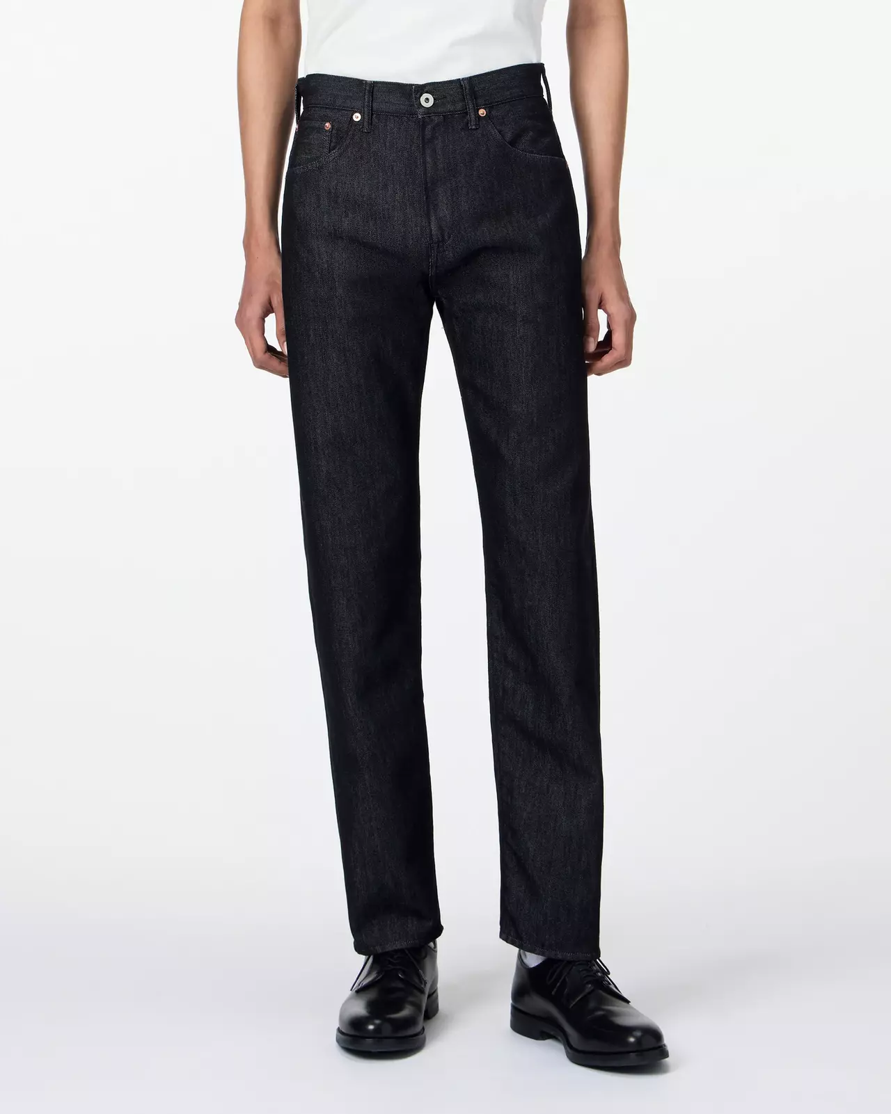 MEN | Light Straight Jeans 9oz Black,BLACK, large image number 0