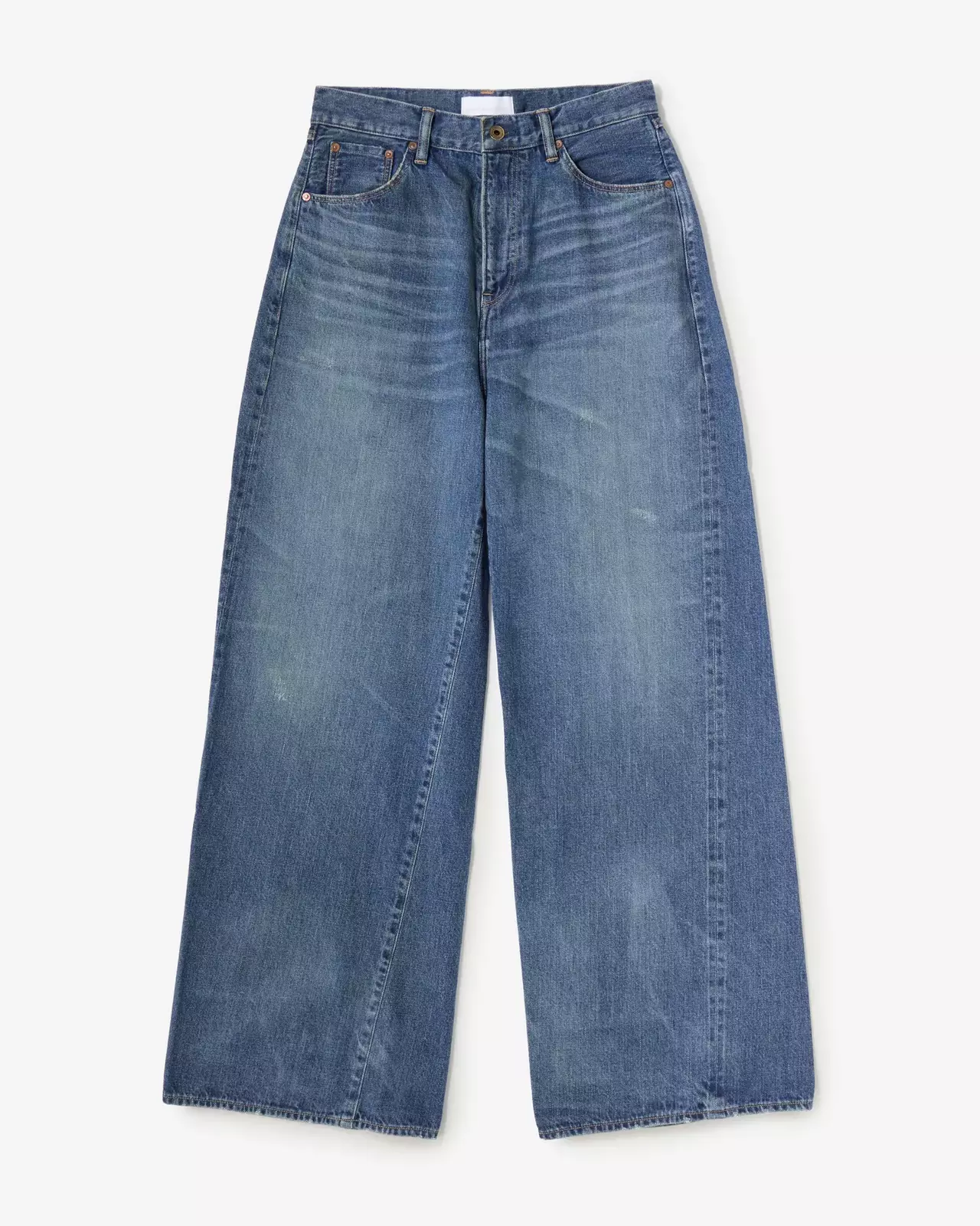 MEN | ReDESIGN Skew Wide Jeans 12oz Dark Indigo,DARK INDIGO, large image number 5