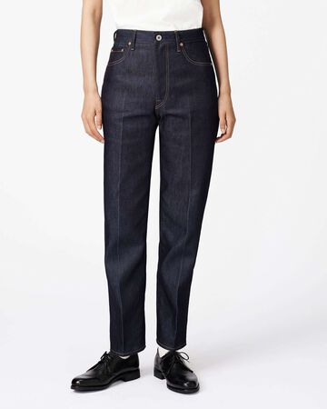 WOMEN | Light Tapered Jeans 9oz Rigid,RIGID, large image number 0