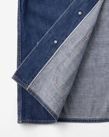 WOMEN | Selvedge Coveralls 12oz Medium Indigo,MEDIUM INDIGO, large image number 7