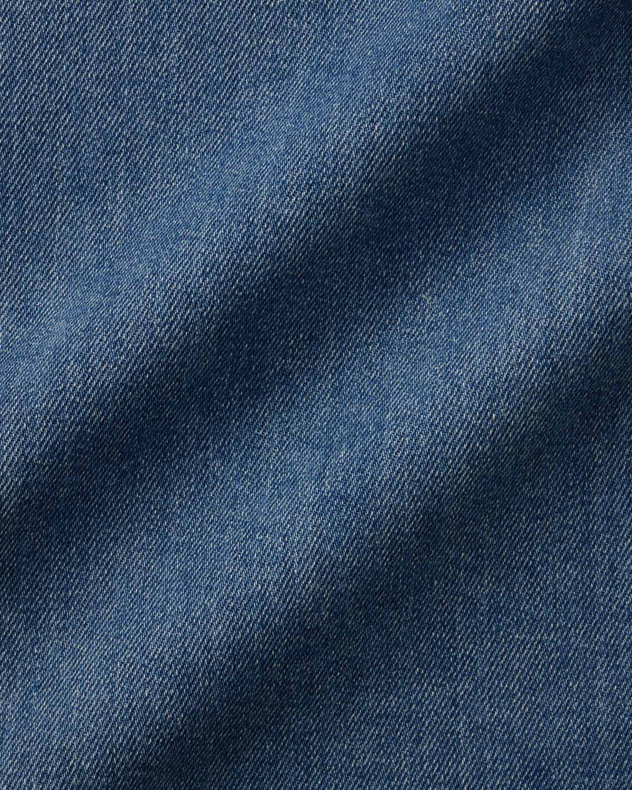 WOMEN | Light Wide Jeans 9oz Medium Indigo,MEDIUM INDIGO, large image number 9