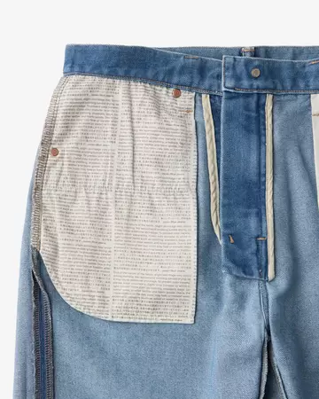MEN | Light Tapered Jeans 9oz Medium Indigo,MEDIUM INDIGO, large image number 7