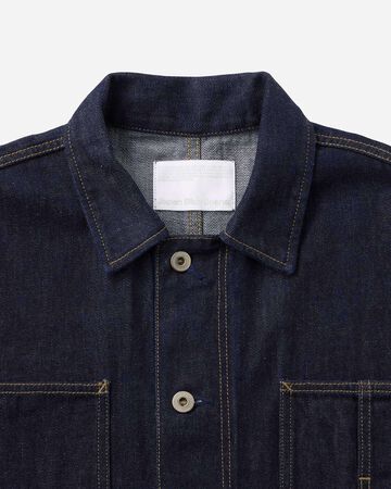 WOMEN | Selvedge Coveralls 12oz,INDIGO, large image number 5