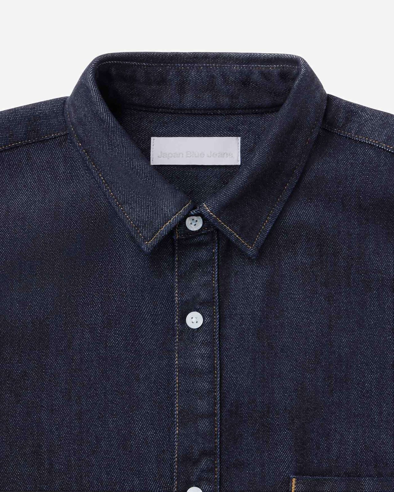 MEN | Light Relax Fit L/S Shirt 9oz,INDIGO, large image number 6
