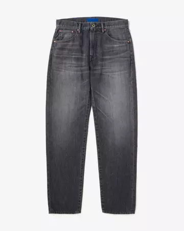 MEN | Light Straight Jeans 9oz Washed Black,WASHED BLACK, large image number 4