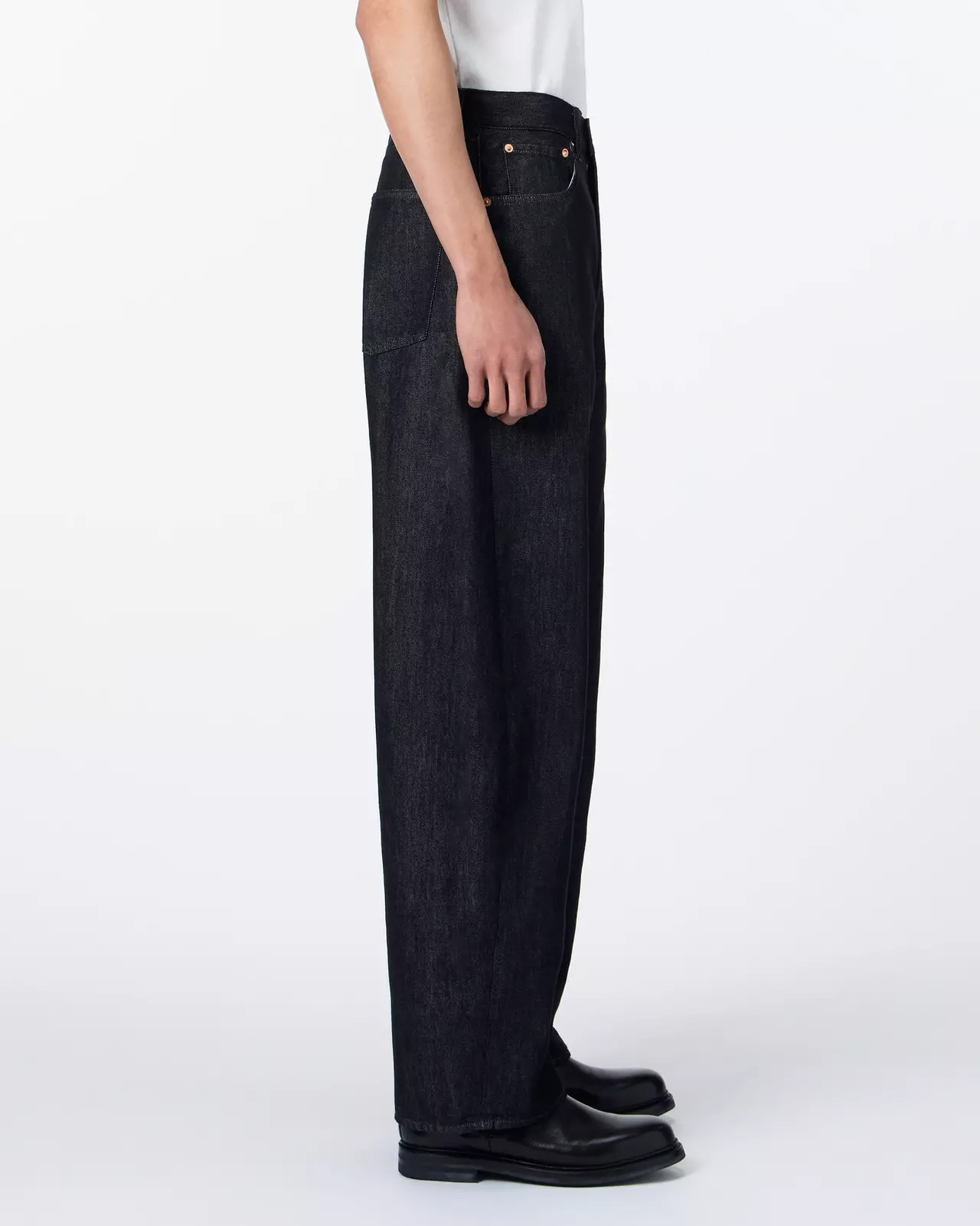 MEN | Light Curve Jeans 9oz Black,BLACK, large image number 1