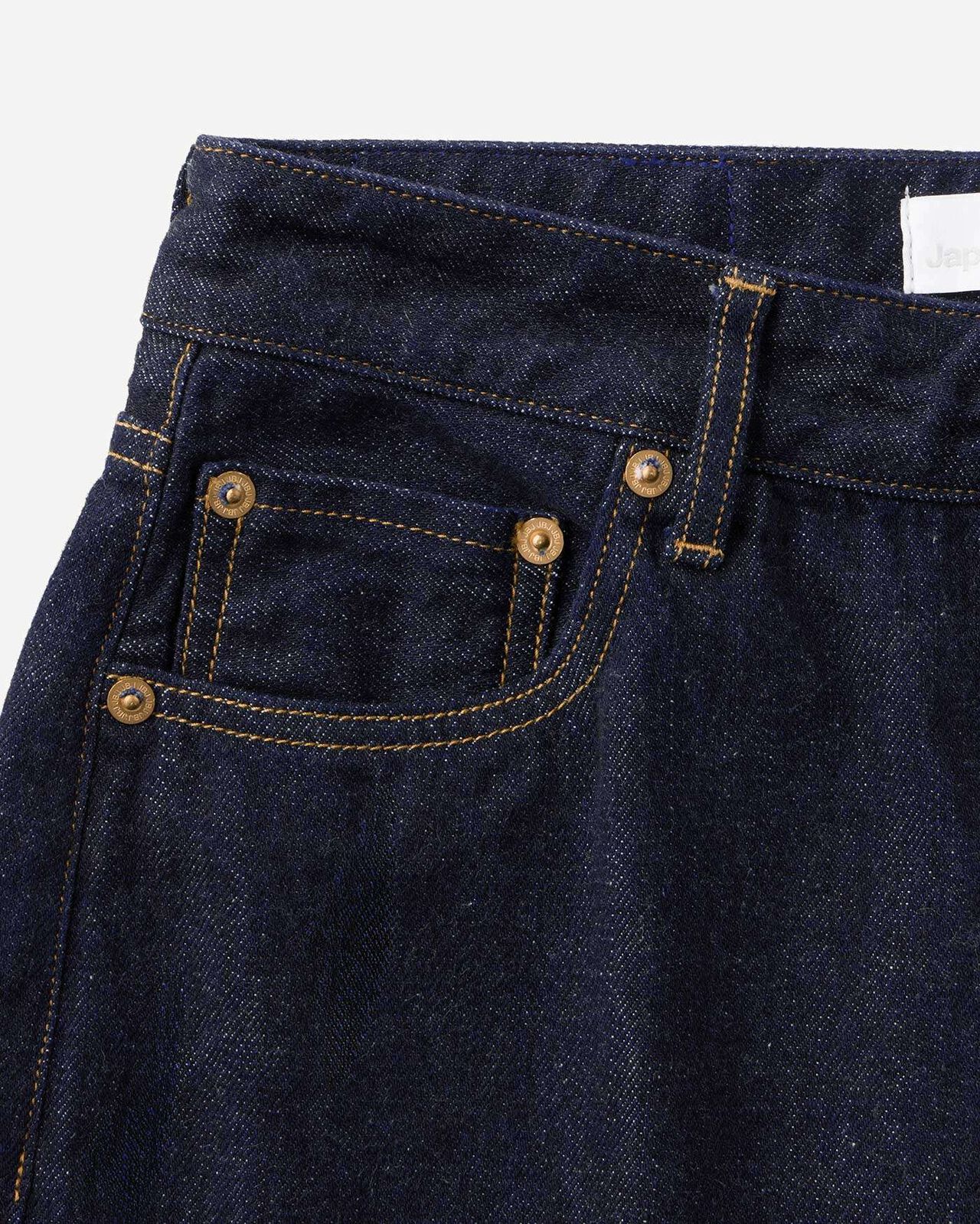 WOMEN | Selvedge Wide Straight Jeans 12oz,INDIGO, large image number 10