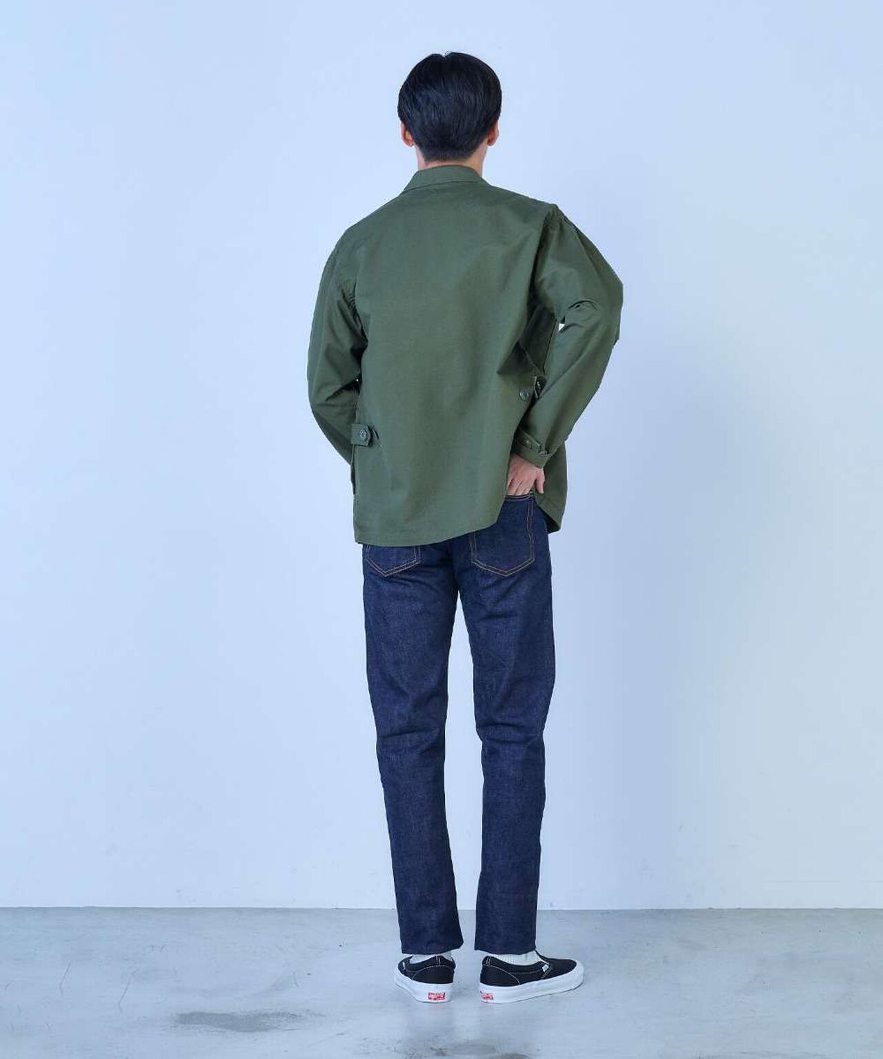J301 14.8oz US Cotton Straight Selvedge Jeans,INDIGO, large image number 9