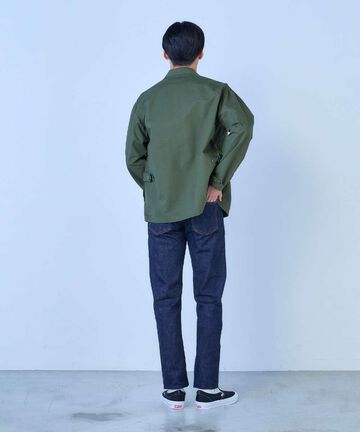 J301 14.8oz US Cotton Straight Selvedge Jeans,INDIGO, large image number 9