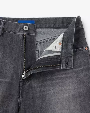 MEN | Light Curve Jeans 9oz Washed Black,WASHED BLACK, large image number 5
