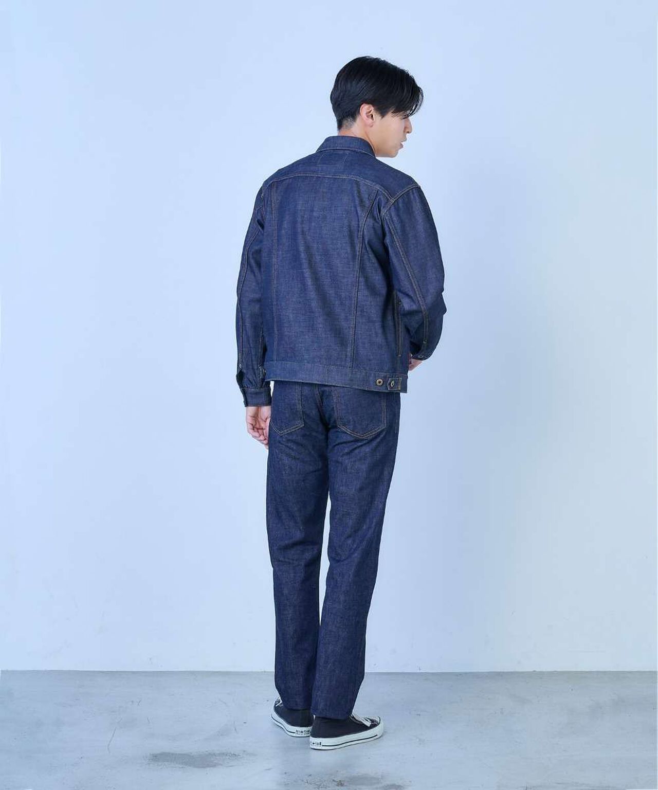 J304 12.5oz Africa Cotton Straight Selvedge Jeans,INDIGO, large image number 9