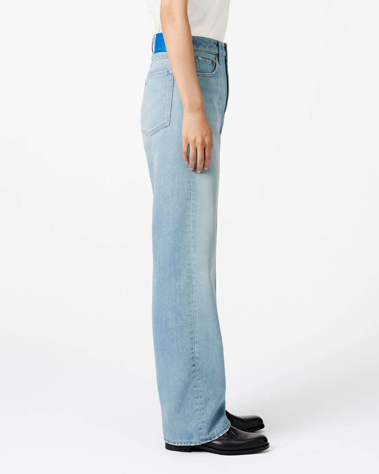 WOMEN | Light Straight Jeans 9oz Light Indigo,LIGHT INDIGO, large image number 1
