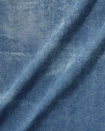 MEN | Light Oversized S/S Shirt 9oz Medium Indigo,MEDIUM INDIGO, large image number 6