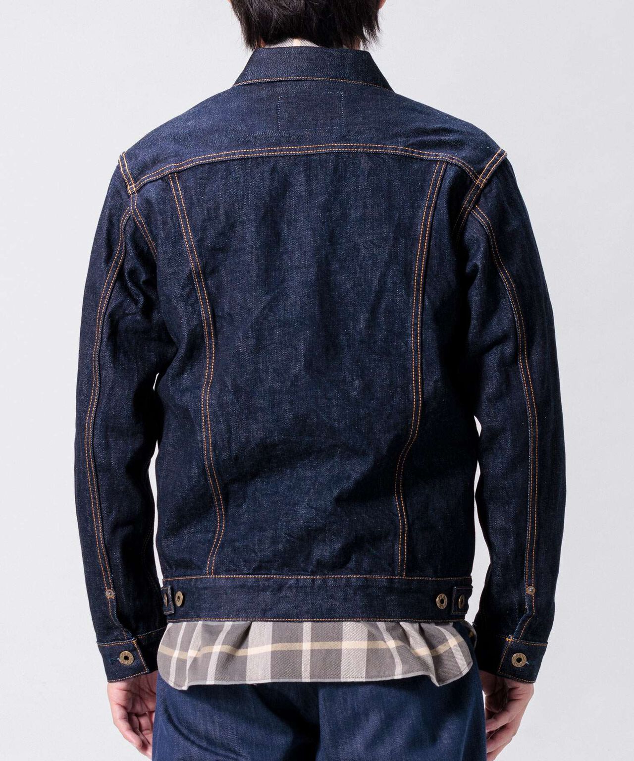 14.8oz Type 2 Denim Jacket,INDIGO, large image number 13