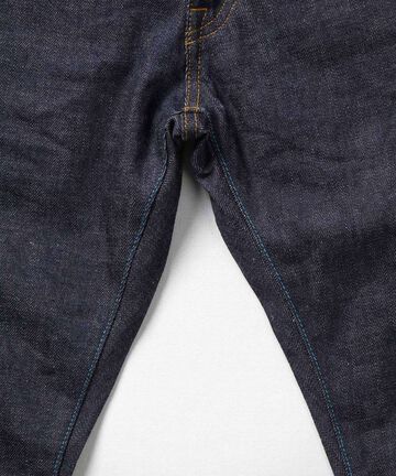 J404 12.5oz Africa Cotton Classic Straight Selvedge Jeans,INDIGO, large image number 5