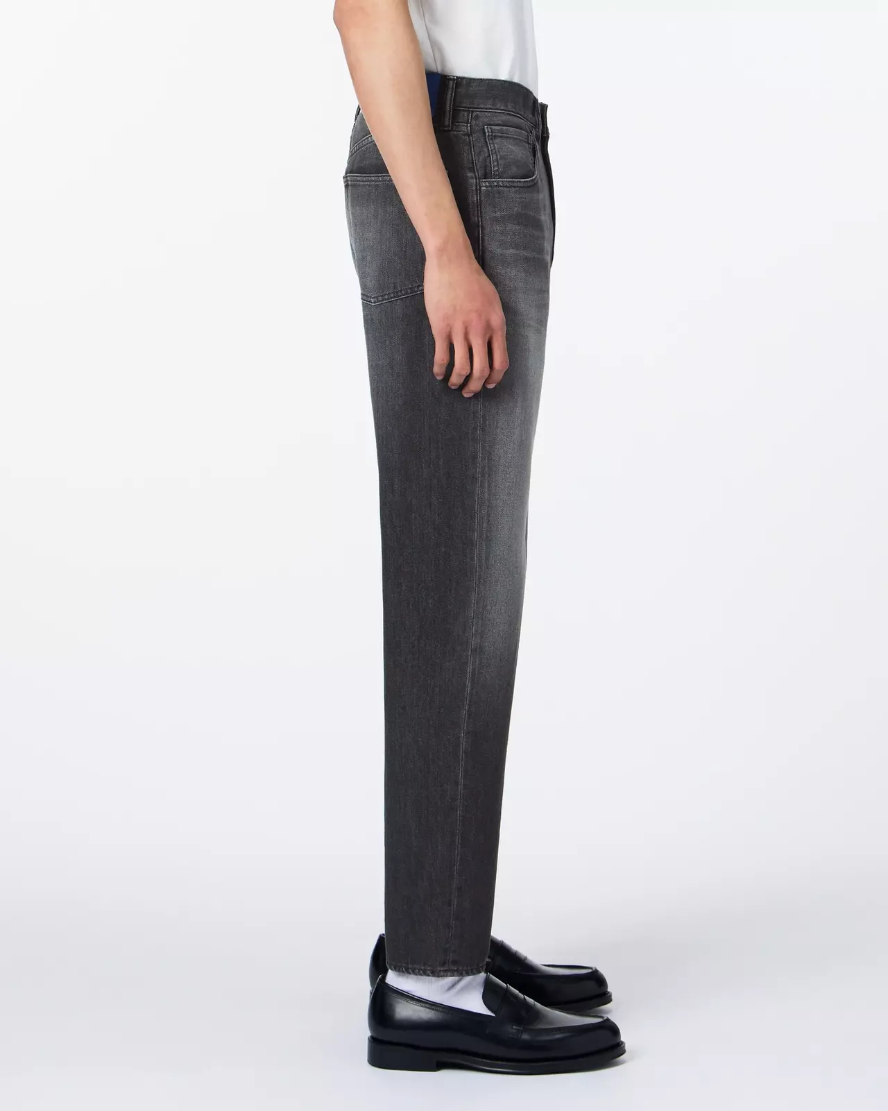 MEN | Light Tapered Jeans 9oz Washed Black,WASHED BLACK, large image number 1