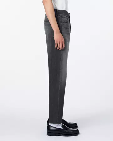 MEN | Light Tapered Jeans 9oz Washed Black,WASHED BLACK, large image number 1