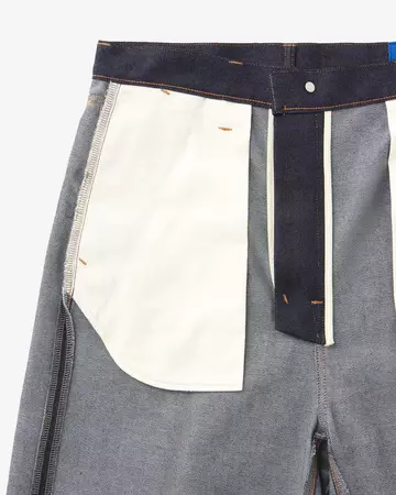 MEN | Light Wide Press Trousers 9oz Rigid,RIGID, large image number 7