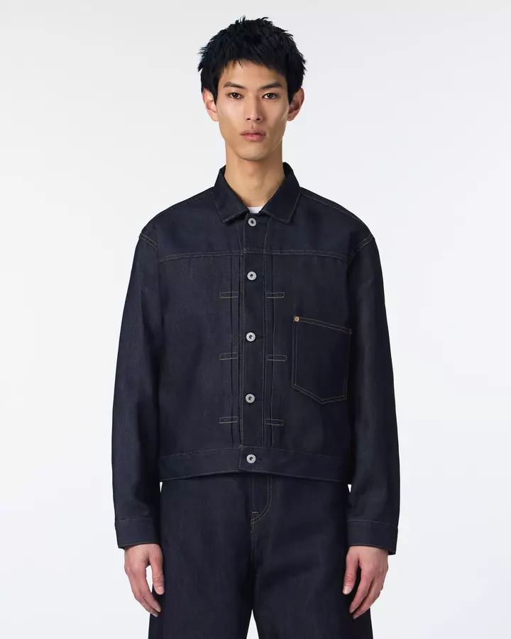 MEN | Light Type 1 Denim Jacket 9oz Rigid,, medium