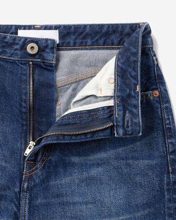 WOMEN | Switch Straight Jeans 11oz Medium Indigo,MEDIUM INDIGO, large image number 6