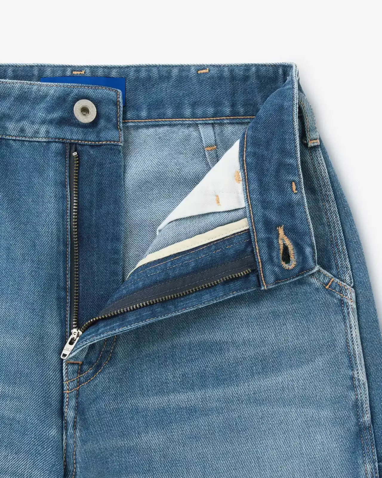 WOMEN | Light Painter Pants 9oz Medium Indigo,MEDIUM INDIGO, large image number 6
