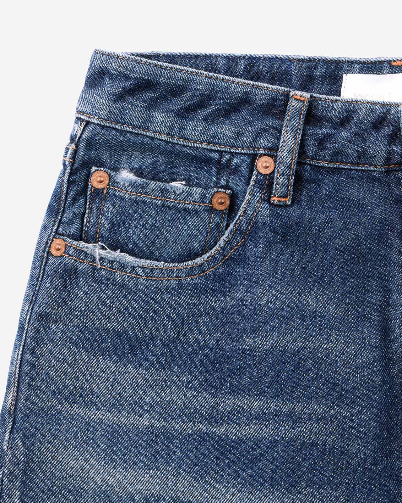WOMEN | Light Straight Jeans 9oz Dark Indigo,DARK INDIGO, large image number 8