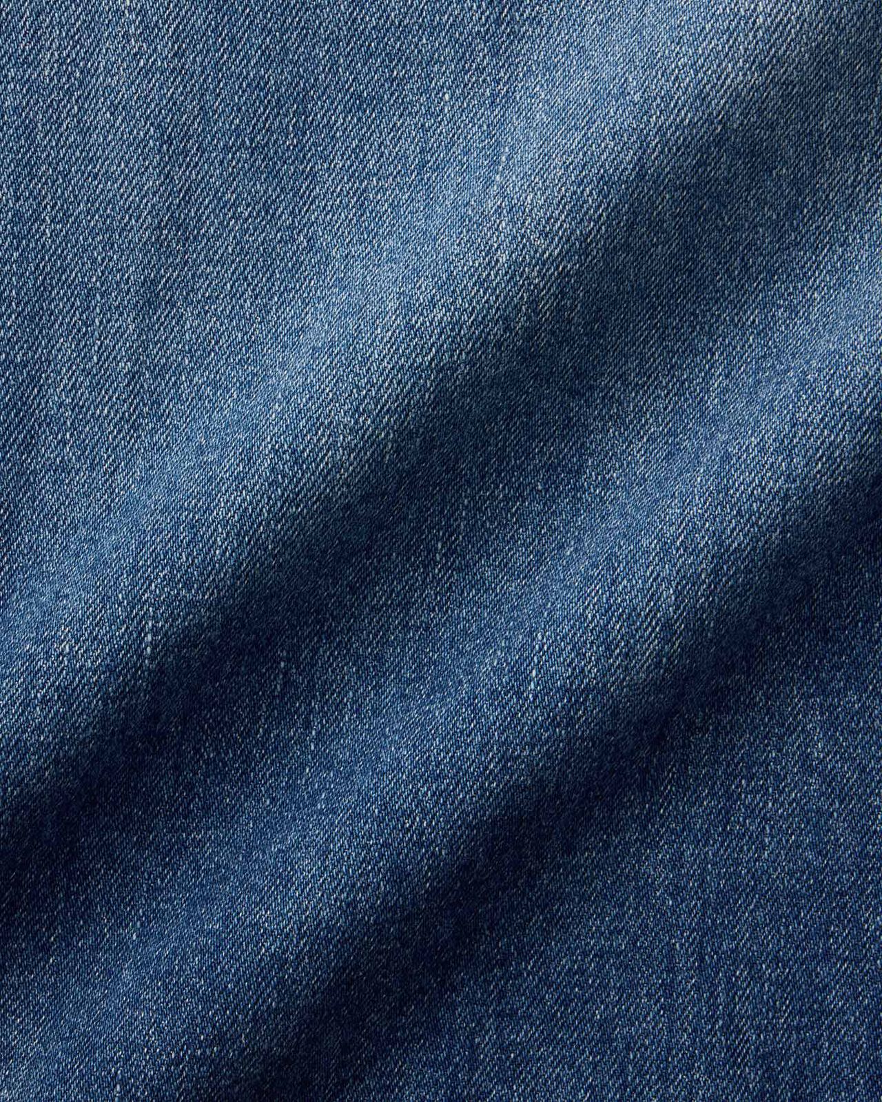 WOMEN | Selvedge Denim Jacket 12oz Medium Indigo,MEDIUM INDIGO, large image number 7