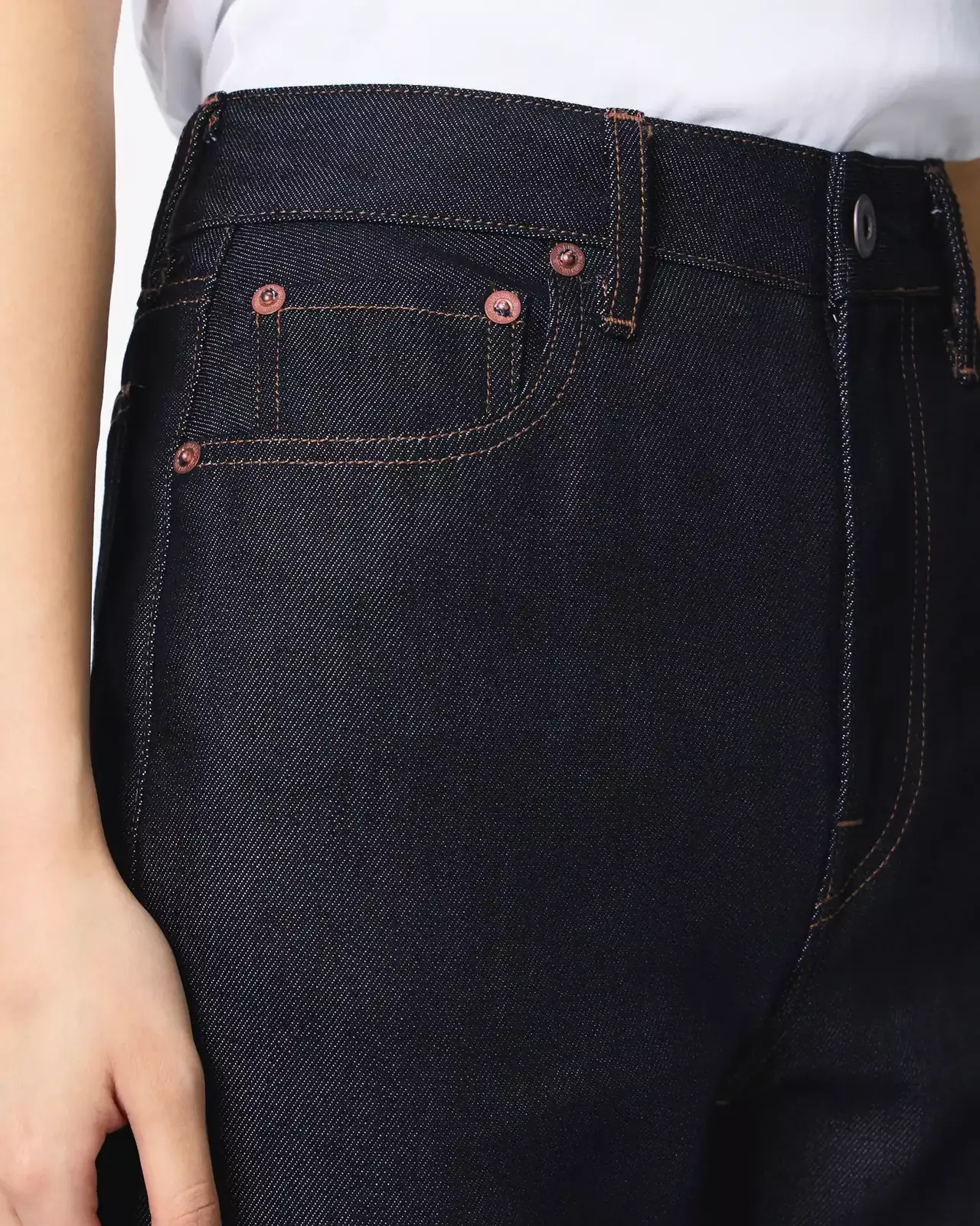 WOMEN | Light Flare Jeans 9oz Rigid,RIGID, large image number 3
