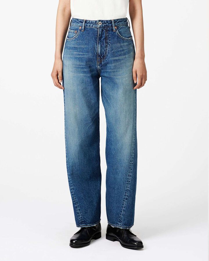 WOMEN | Skew Straight Jeans 11oz Medium Indigo,, medium