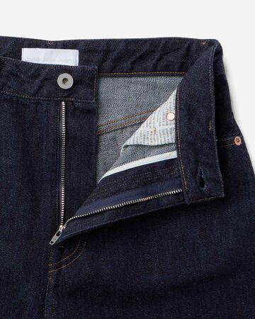 WOMEN | Selvedge Straight Jeans 12oz,INDIGO, large image number 5