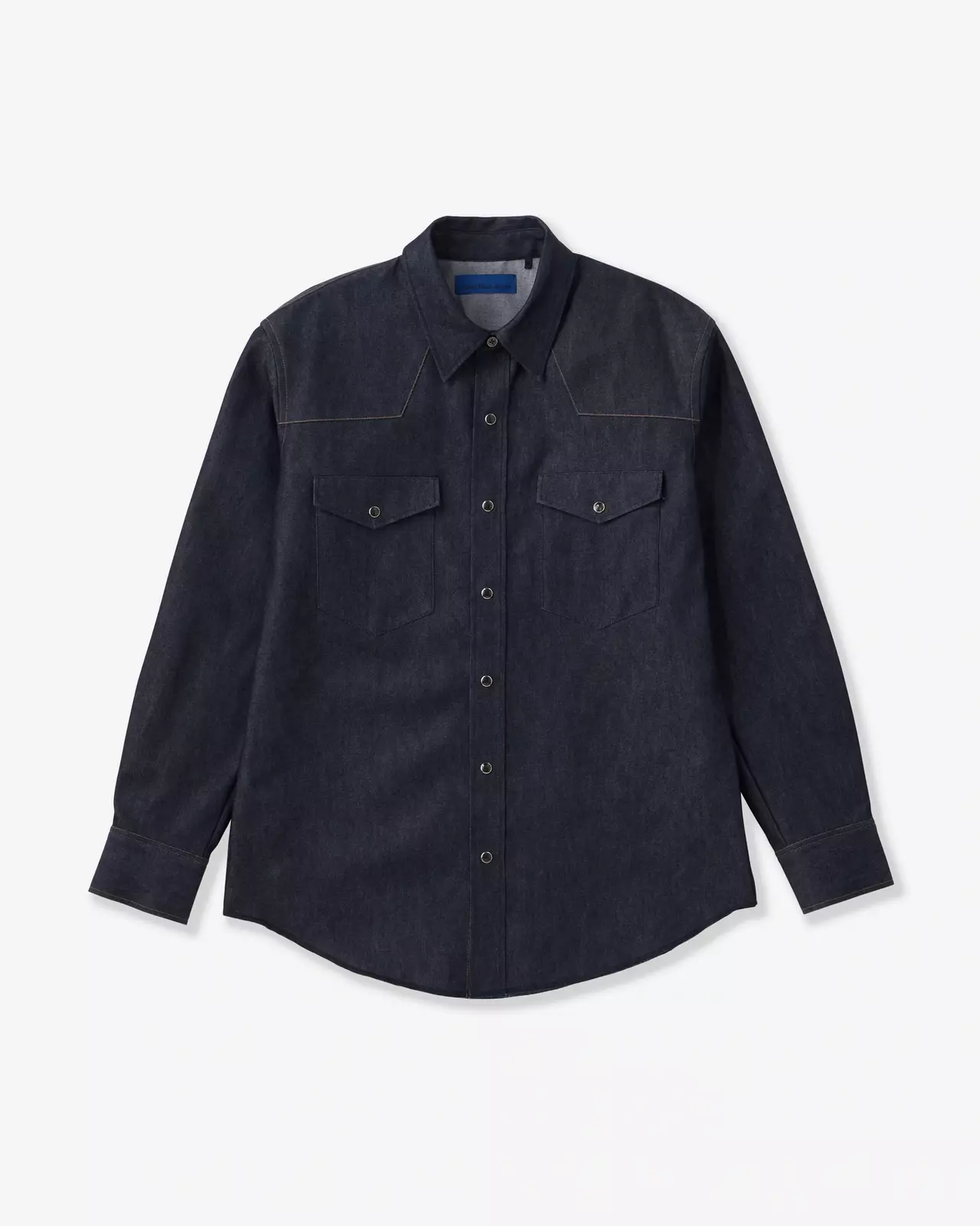 MEN | Light Denim Western Shirt 7oz Rigid,RIGID, large image number 6
