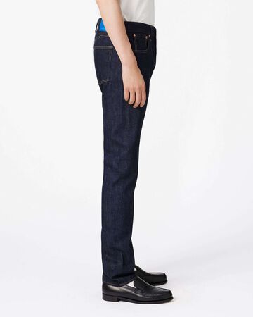 MEN | Selvedge Slim Jeans 12oz,INDIGO, large image number 1