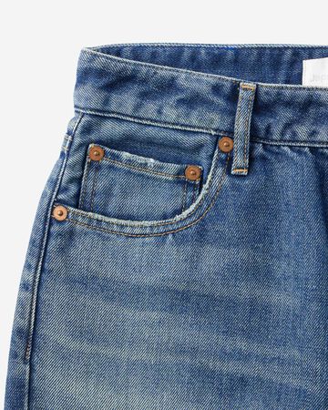 WOMEN | Light Straight Jeans 9oz Medium Indigo,MEDIUM INDIGO, large image number 8