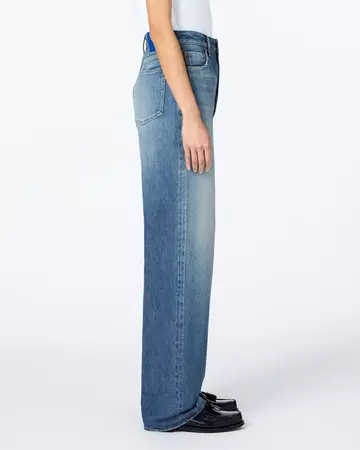 WOMEN | Selvedge Straight Jeans 12oz Medium Indigo,MEDIUM INDIGO, large image number 1