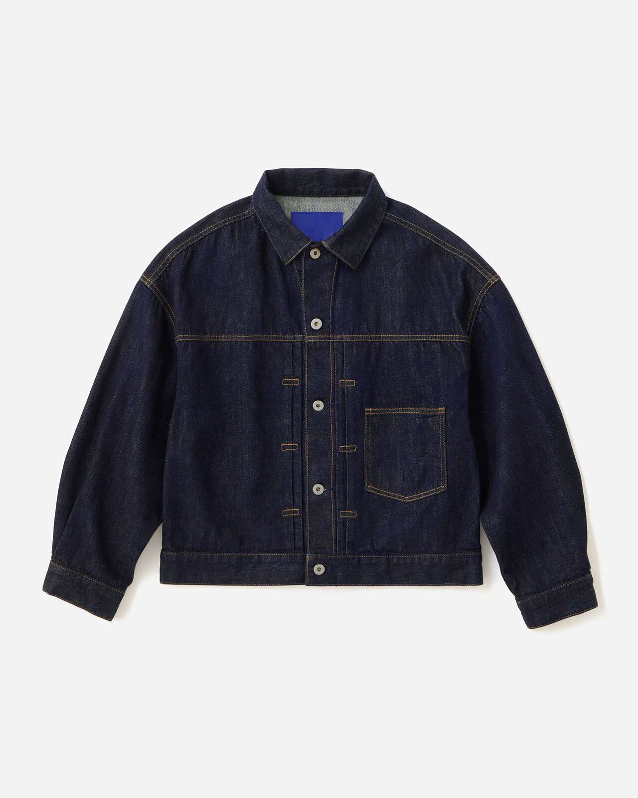 WOMEN | Selvedge Denim Jacket 12oz,INDIGO, large image number 3