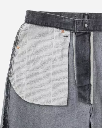 MEN | Light Curve Jeans 9oz Washed Black,WASHED BLACK, large image number 7