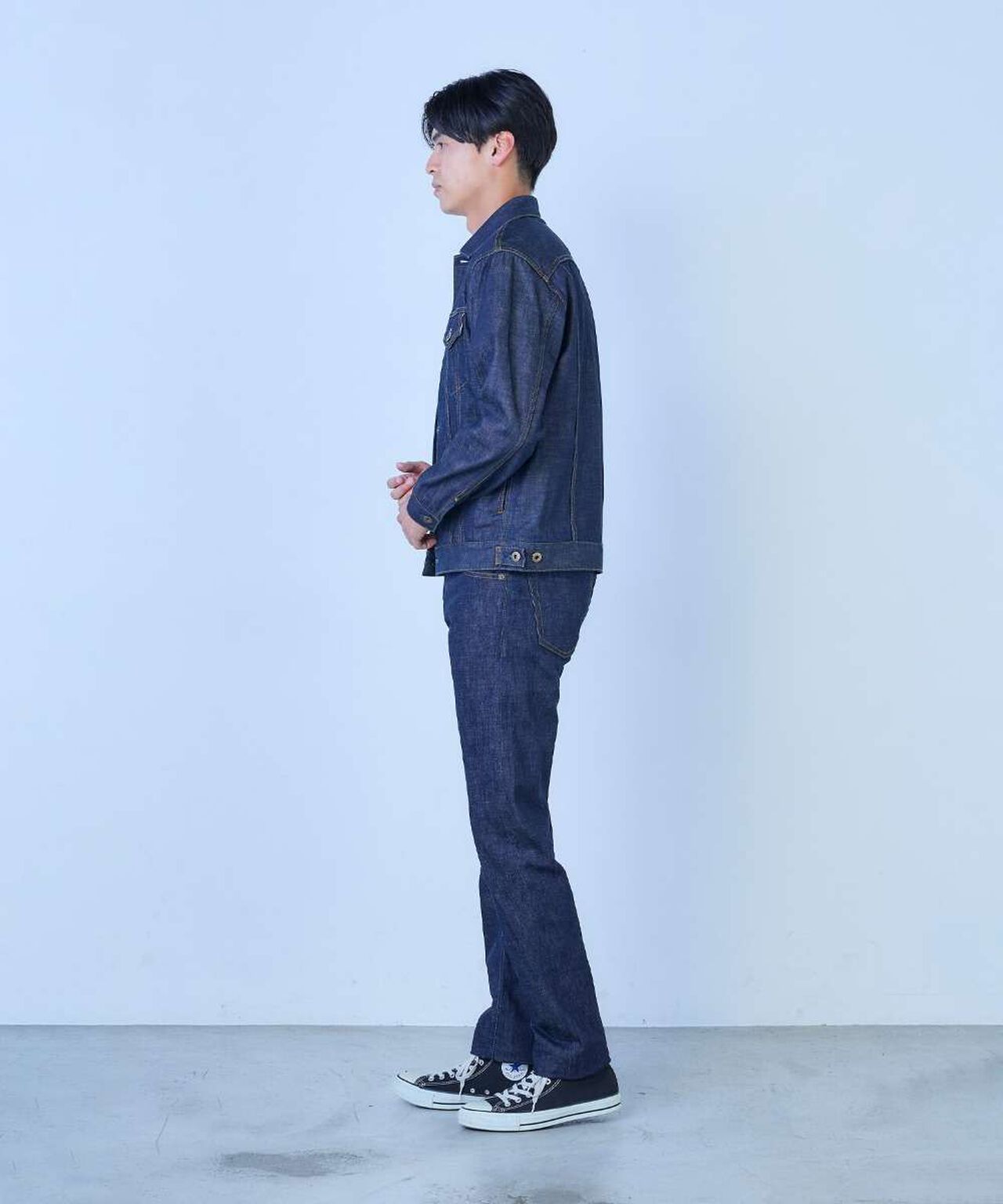 J304 12.5oz Africa Cotton Straight Selvedge Jeans,INDIGO, large image number 8