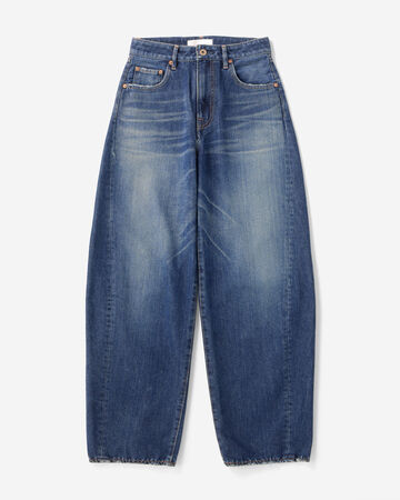 WOMEN | Light Curve Jeans 9oz Dark Indigo,DARK INDIGO, large image number 4