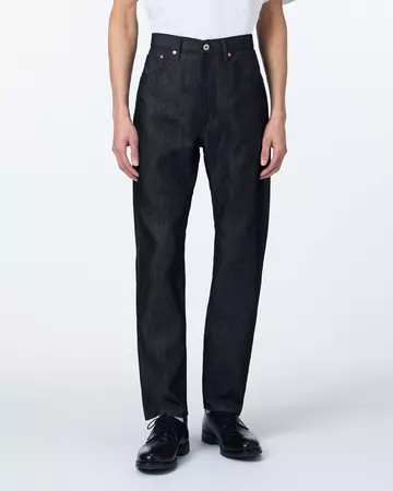 MEN | Light Tapered Jeans 9oz Black,BLACK, large image number 0