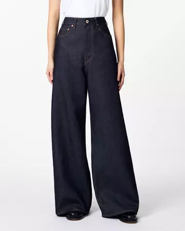 WOMEN | Light Loose Jeans 9oz Rigid,RIGID, large image number 0