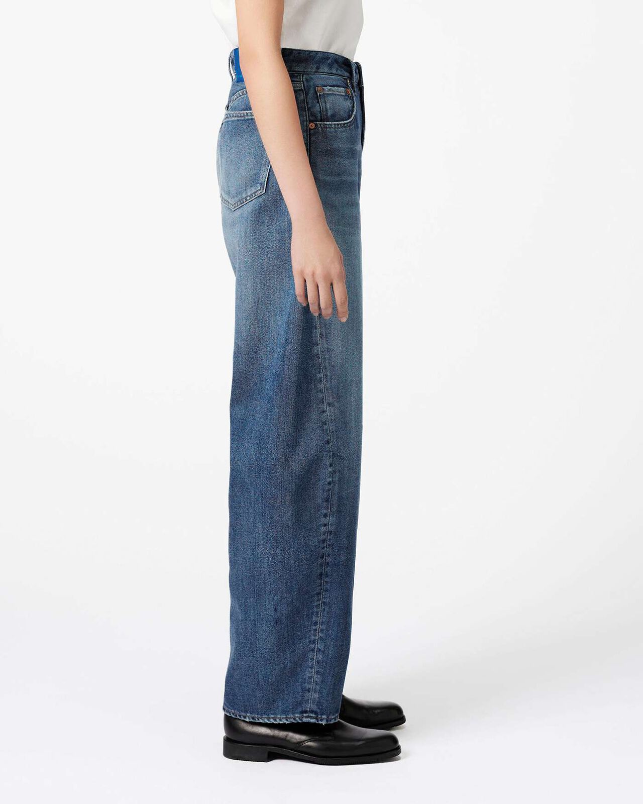 WOMEN | Light Curve Jeans 9oz Dark Indigo,DARK INDIGO, large image number 1