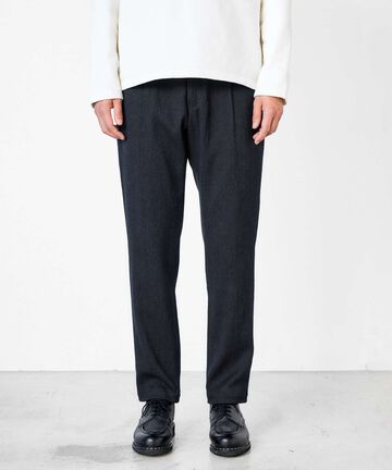 Sashiko Easy Tapered Pants,INDIGO, large image number 0