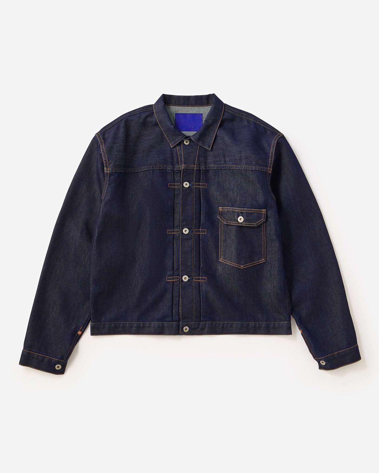 MEN | Light Type 1 Denim Jacket 9oz,INDIGO, large image number 3