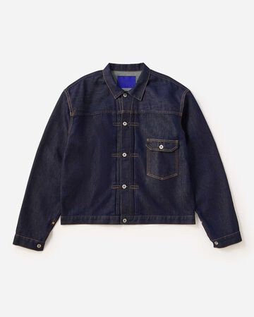 MEN | Light Type 1 Denim Jacket 9oz,INDIGO, large image number 3