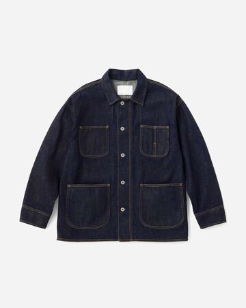 WOMEN | Selvedge Coveralls 12oz,INDIGO, large image number 3