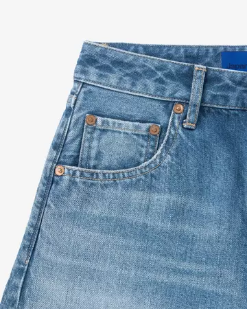 WOMEN | Pkt Curve Jeans 11oz Medium Indigo,MEDIUM INDIGO, large image number 8