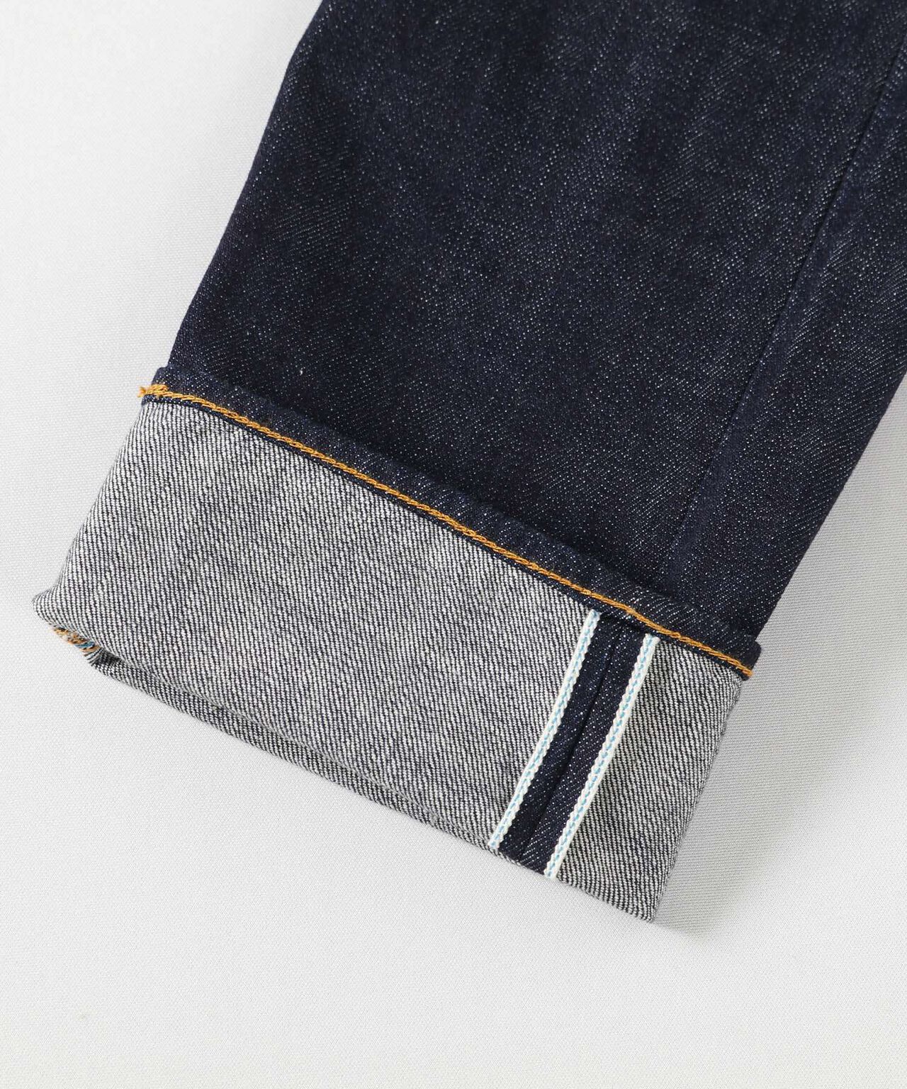 [ EXCLUSIVE ] J455 13.5oz Suvin Gold Cotton Classic Straight Selvedge Jeans,INDIGO, large image number 8